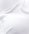 Soutien-gorge paddé blanc fille blanc ECUME