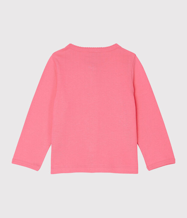 Cardigan l&eacute;ger b&eacute;b&eacute; fille-gar&ccedil;on rose