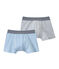 Lot de 2 boxers garçon blanc LOT