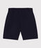 Short en coton enfant garçon bleu SMOKING