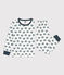 Pyjama escargot en molleton enfant blanc MARSHMALLOW/ DUCKY