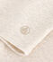 Tee-shirt manches longues en côte enfant fille beige MONTELIMAR CHINE