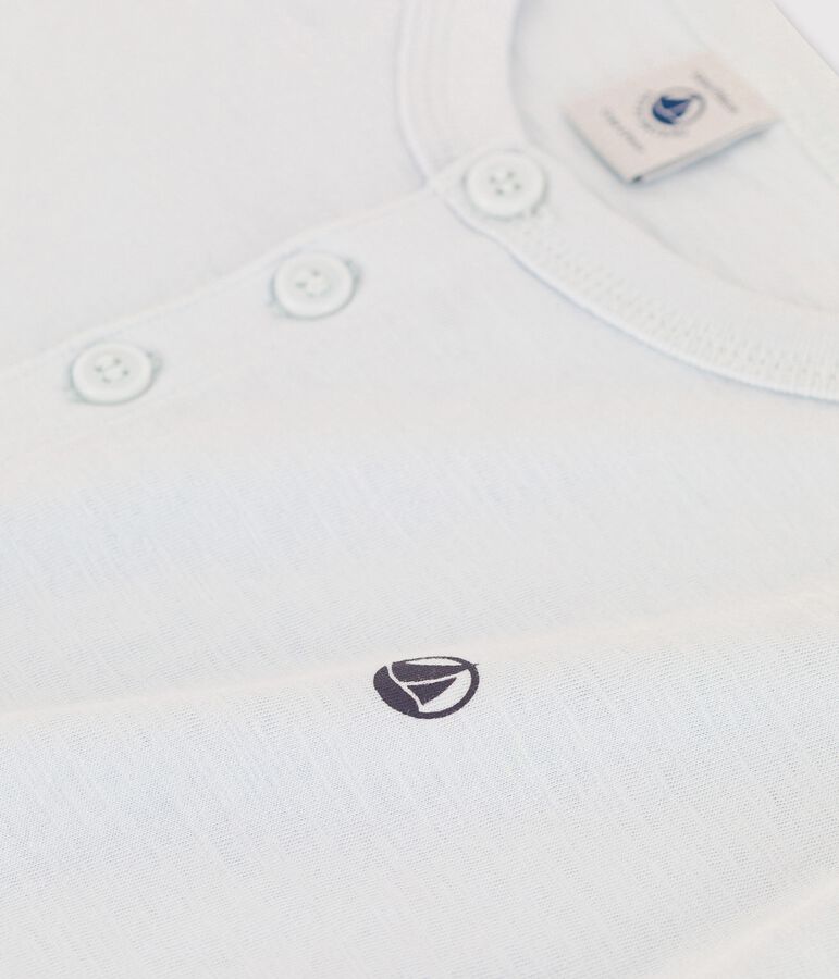 T-shirt manches courtes enfant fille/gar&ccedil;on bleu PLEINAIR