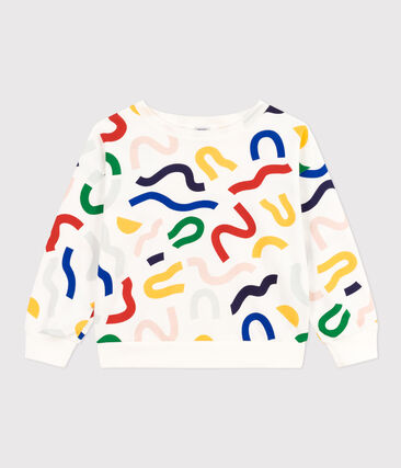 Sweatshirt imprimé en molleton léger enfant garçon