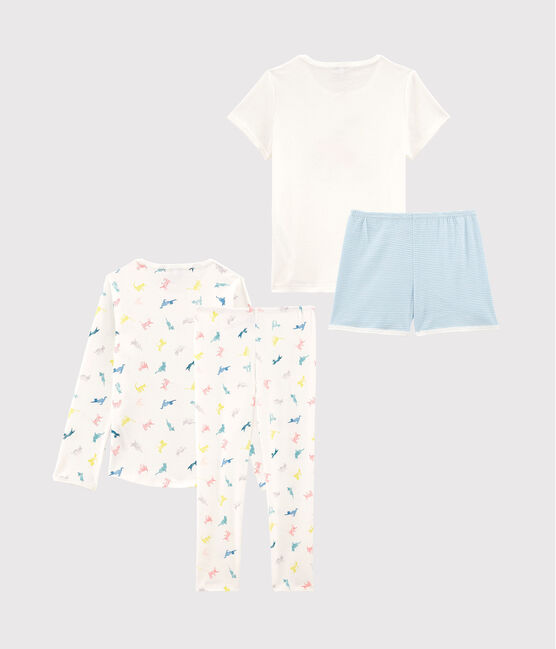 Lot de 2 pyjamas petite fille en coton variante 1
