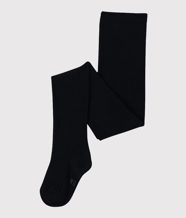 Collant enfant fille bleu