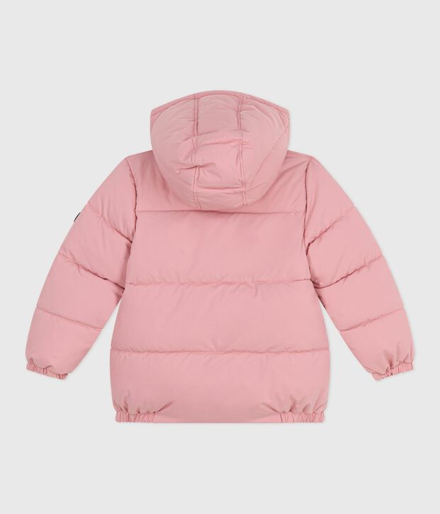 Doudoune enfant unie rose