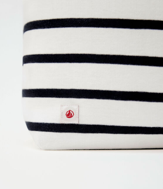 Trousse marinière blanc MARSHMALLOW/bleu SMOKING