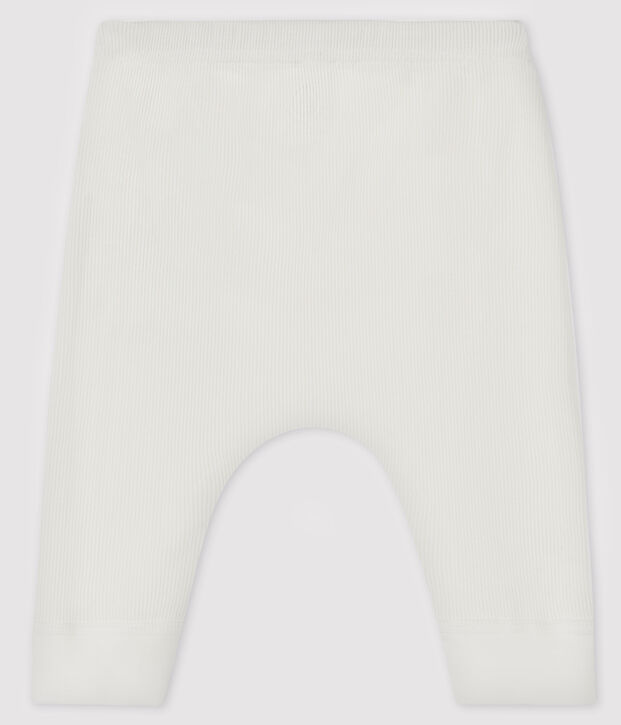 Cale&ccedil;on b&eacute;b&eacute; en c&ocirc;te 2x2 blanc