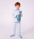 Pyjama boutonn&eacute; enfant en coton imprim&eacute; &eacute;toiles