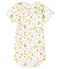 Body bébé fille à collerette blanc MARSHMALLOW/blanc MULTICO