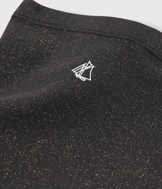 Legging en jersey enfant fille gris CAPECOD/jaune OR