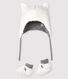 Lot bonnet naissance et chaussons bébé en sherpa