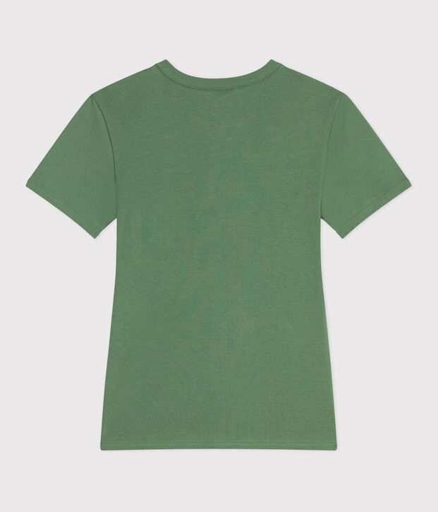Tee-shirt Femme l'Iconique en coton uni vert