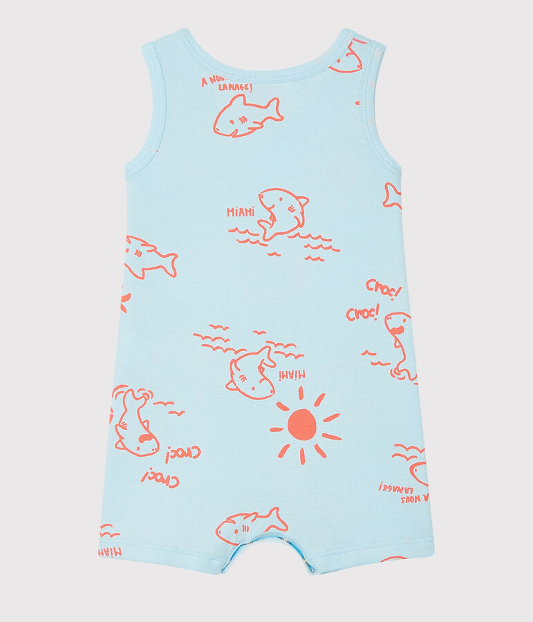 Combicourt b&eacute;b&eacute; gar&ccedil;on en c&ocirc;te vert AMANDIER/orange CORAL