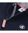 Sweat shirt zippé en polaire bleu ABYSSE