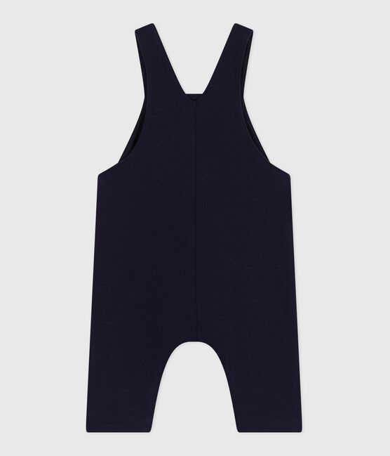 Salopette bébé en coton jambes longues, unie SOIR