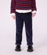 Pantalon droit enfant en velours