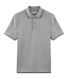 Polo manches courtes 100% coton jersey piqué.