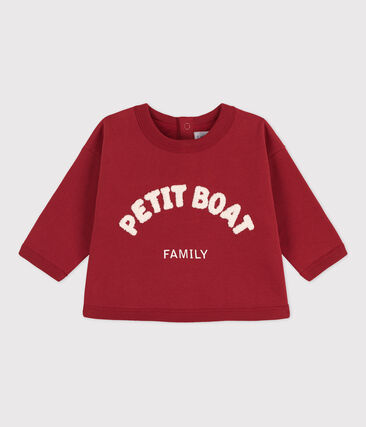 PETIT BATEAU - Sweatshirt bébé en coton