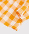 Blouse en flanelle bébé. jaune BOUDOR/ MINOIS