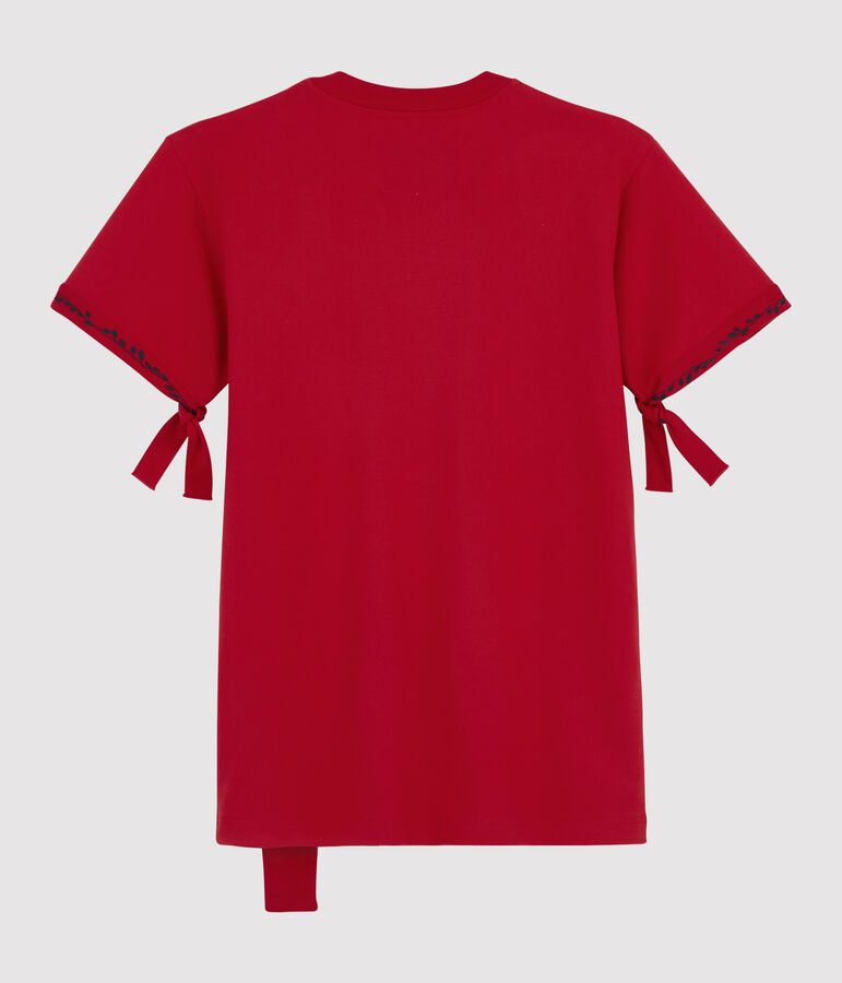 Tee shirt Femme/Homme Christoph Rumpf x Petit Bateau rouge