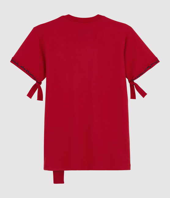 Tee shirt Femme/Homme Christoph Rumpf x Petit Bateau rouge TERKUIT