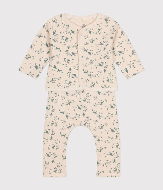 Ensemble 2 pièces en tubique matelassé bébé AVALANCHE/ HERBIER