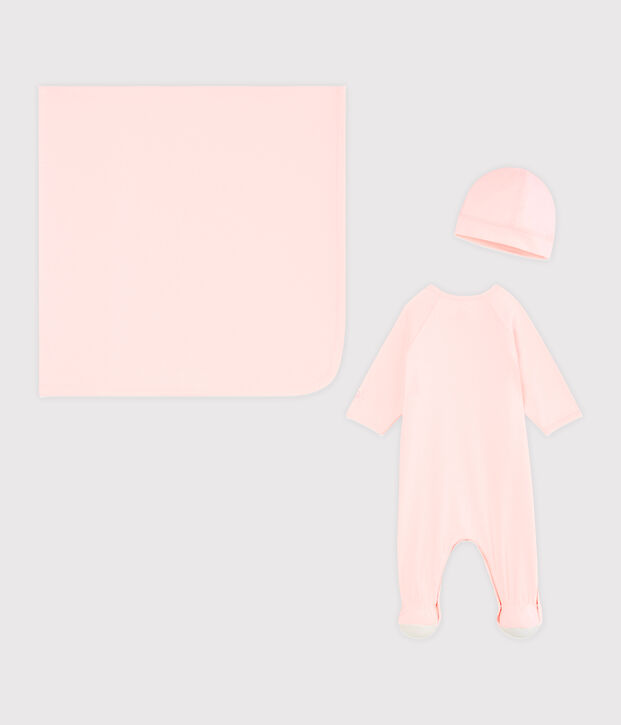 Coffret cadeau naissance en c&ocirc;te multicouleur