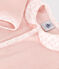 Pyjama bébé en velours avec col rose SALINE