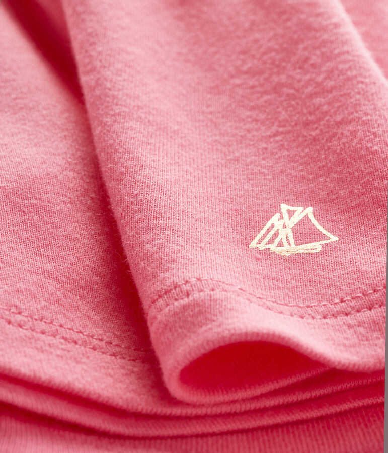 Blouse manches courtes b&eacute;b&eacute; fille unie rose CUPCAKE