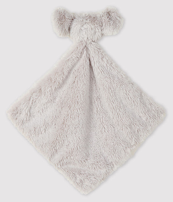 Doudou koala bébé en côte blanc MARSHMALLOW/gris GRIS