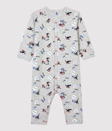 PETIT BATEAU - Dors-bien sans pieds bébé Paris en coton biologique