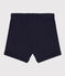 Short bébé en jersey flammé uni bleu SMOKING