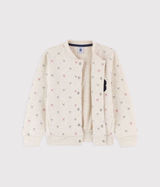 Teddy enfant garçon beige MONTELIMAR/blanc MULTICO
