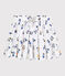 Jupe en popeline enfant fille blanc MARSHMALLOW/blanc MULTICO
