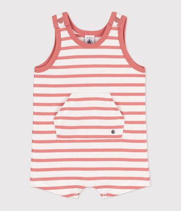 Combinaison courte bébé en jersey épais