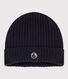 Bonnet en tricot doublé en polaire enfant garçon-fille