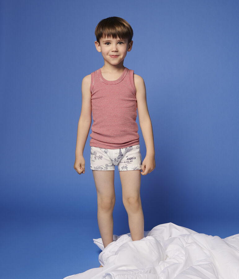 Lot de 5 toile de Jouy Paris petit gar&ccedil;on multicouleur