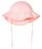 Capeline en seersucker bébé fille blanc MARSHMALLOW/rose ROSAKO