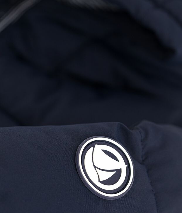 Doudoune enfant unie bleu marine