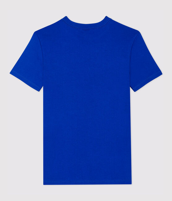 T-shirt col rond iconique en coton Femme bleu SURF