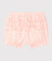 Culotte bloomer bébé fille milleraies rose PATIENCE/blanc MARSHMALLOW