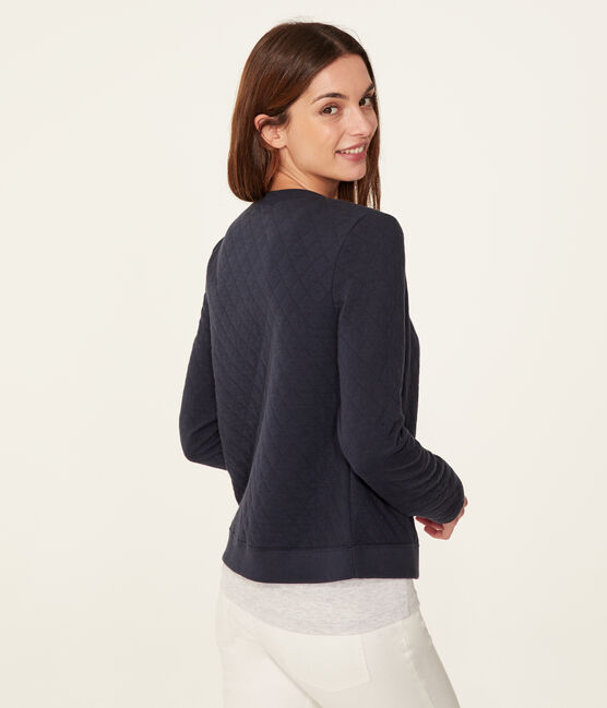Cardigan femme bleu SMOKING