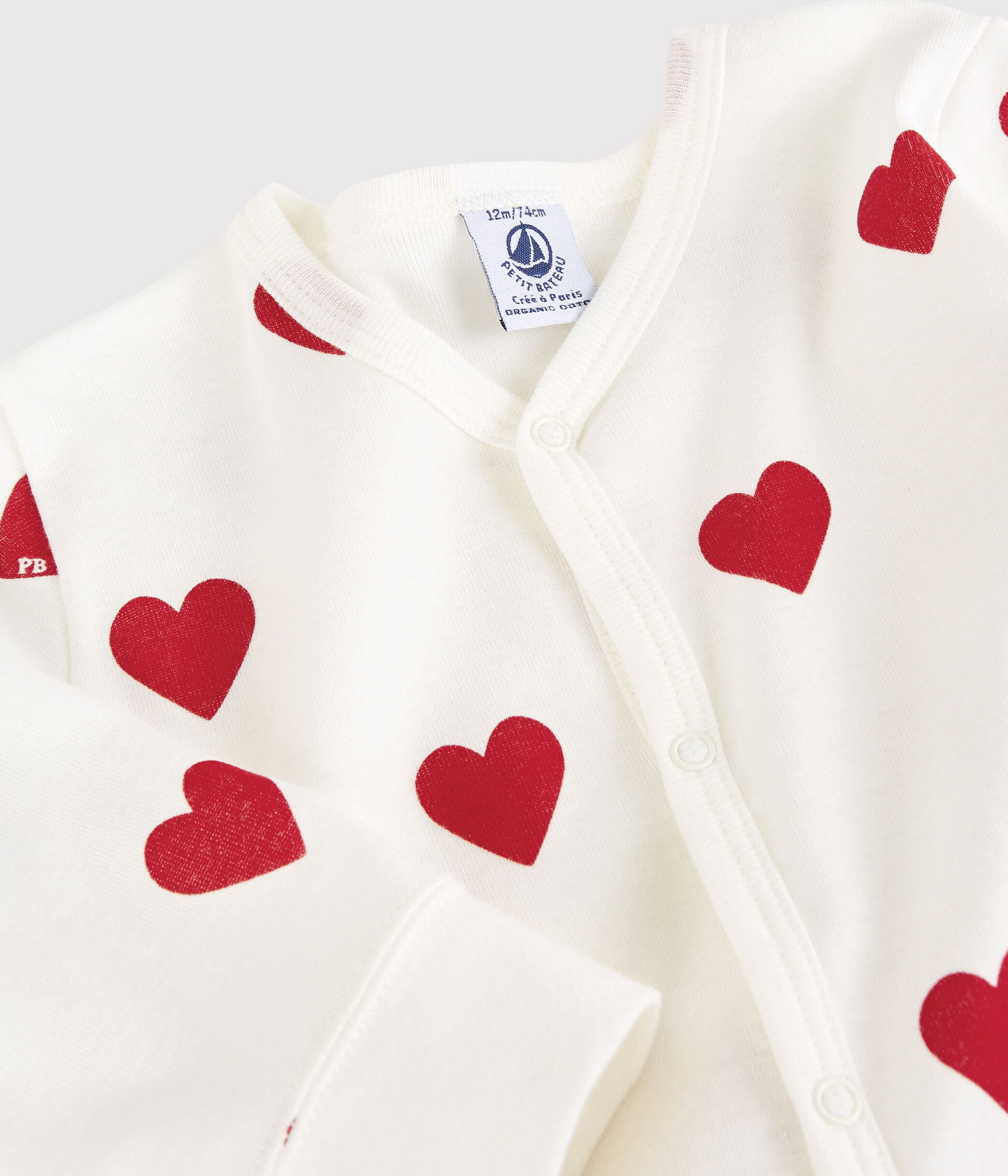 Pyjama Bébé Petit Bateau Sans Pieds - 100% Coton - Modèle Grenouilles - Lavable Machine