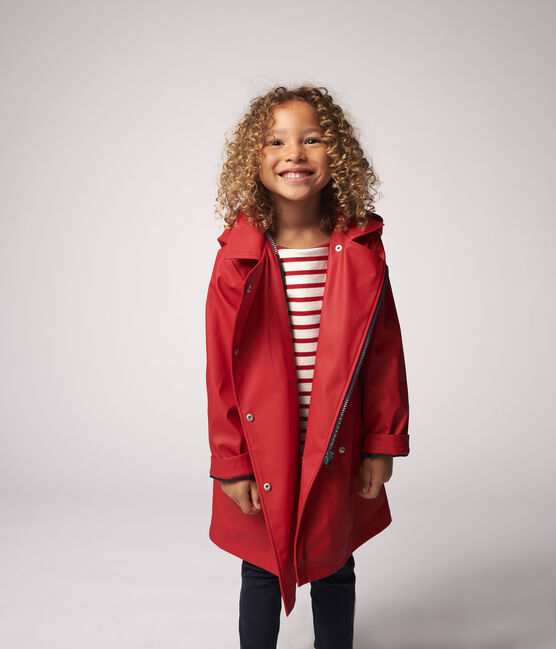 Trench A Capuche Enfant Fille Terkuit Petit Bateau