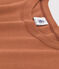 Tee-shirt L'ICONIQUE col rond en coton Femme marron CINA