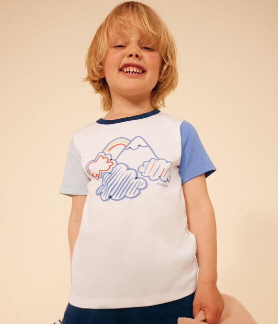 Pyjama short uni en coton enfant INCOGNITO/ MULTICO
