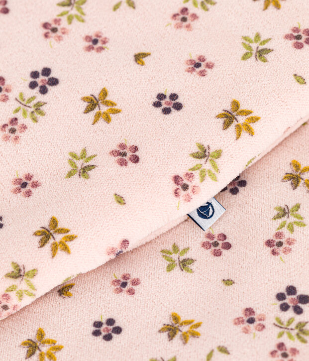 Gigoteuse en velours b&eacute;b&eacute; TOG 3 rose/multicouleur