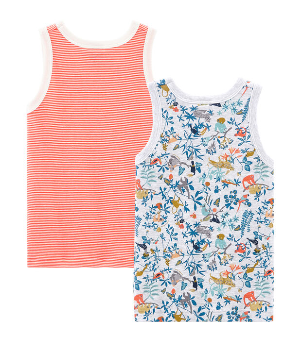 Duo de d&eacute;bardeurs petit gar&ccedil;on multicouleur